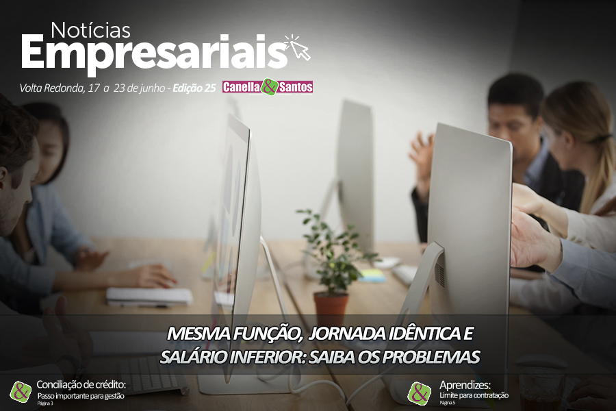 Capa Noticias Empresariais Edição 25 Site - Blog -  Canella E Santos Assessoria Empresarial E Contábil