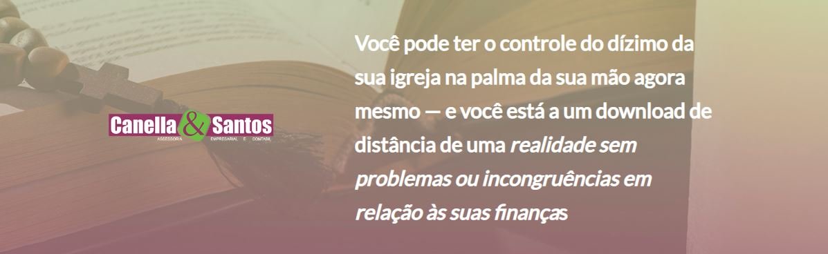 Controle De Dizimo - Contabilidade em Volta Redonda - RJ | Canella & Santos